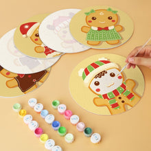 Afbeelding in Gallery-weergave laden, Mini Serie Schilderen op Nummer - Schijven Ø20cm (6 stuks) - Peperkoekvriendjes 1