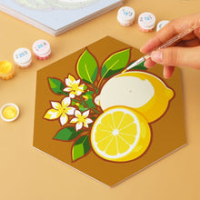 Afbeelding in Gallery-weergave laden, Mini Serie Schilderen op Nummer - Zeshoeken (6 stuks) - Sappige collectie
