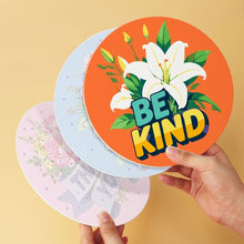 Afbeelding in Gallery-weergave laden, Mini Serie Schilderen op Nummer - Schijven Ø20cm (6 stuks) - Wees aardig-collectie
