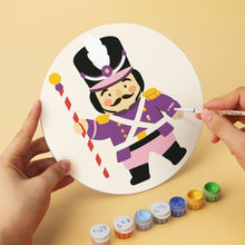 Afbeelding in Gallery-weergave laden, Mini Serie Schilderen op Nummer - Schijven Ø20cm (6 stuks) - Vintage notenkrakerset