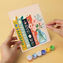 Afbeelding in Gallery-weergave laden, Mini Serie Schilderen op Nummer 15x20cm (6 stuks) - Literair boeket