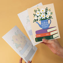 Afbeelding in Gallery-weergave laden, Mini Serie Schilderen op Nummer 15x20cm (6 stuks) - Literair boeket