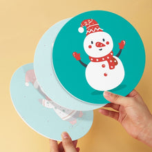 Afbeelding in Gallery-weergave laden, Mini Serie Schilderen op Nummer - Schijven Ø20cm (6 stuks) - Turquoise feestset 1