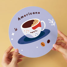 Afbeelding in Gallery-weergave laden, Mini Serie Schilderen op Nummer - Schijven Ø20cm (6 stuks) - Lavendel-koffiekerst