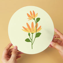 Afbeelding in Gallery-weergave laden, Mini Serie Schilderen op Nummer - Schijven Ø20cm (6 stuks) - Delicaat bloemblaadje