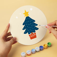 Afbeelding in Gallery-weergave laden, Mini Serie Schilderen op Nummer - Schijven Ø20cm (6 stuks) - Vintage kerstspeelgoed