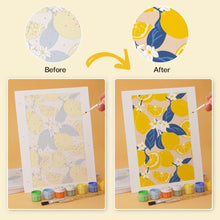 Afbeelding in Gallery-weergave laden, Mini Serie Schilderen op Nummer 15x20cm (6 stuks) - Citrus en zon