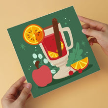 Afbeelding in Gallery-weergave laden, Mini Serie Schilderen op Nummer 20x20cm (6 stuks) - Gekruide winterdrankjes
