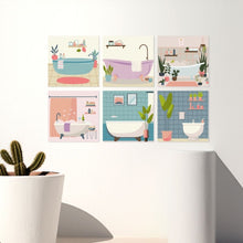 Afbeelding in Gallery-weergave laden, Mini Serie Schilderen op Nummer 20x20cm (6 stuks) - Ontspanning en stijl