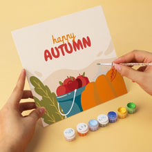 Afbeelding in Gallery-weergave laden, Mini Serie Schilderen op Nummer 20x20cm (6 stuks) - Herfstnoten