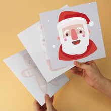 Afbeelding in Gallery-weergave laden, Mini Serie Schilderen op Nummer 20x20cm (6 stuks) - Klassieke kerstset