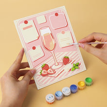 Afbeelding in Gallery-weergave laden, Mini Serie Schilderen op Nummer 15x20cm (6 stuks) - Aperitieftijd