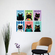 Afbeelding in Gallery-weergave laden, Mini Serie Schilderen op Nummer 15x20cm (6 stuks) - Schattig en nieuwsgierig
