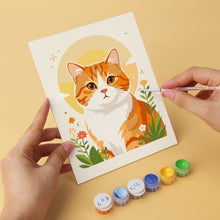 Afbeelding in Gallery-weergave laden, Mini Serie Schilderen op Nummer 15x20cm (6 stuks) - Dierenportretten