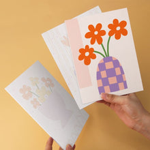 Afbeelding in Gallery-weergave laden, Mini Serie Schilderen op Nummer 15x20cm (6 stuks) - Patronen en bloemblaadjes