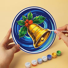 Afbeelding in Gallery-weergave laden, Mini Serie Schilderen op Nummer - Schijven Ø20cm (6 stuks) - Winterwonderen