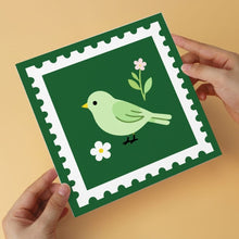 Afbeelding in Gallery-weergave laden, Mini Serie Schilderen op Nummer 20x20cm (6 stuks) - Collectie natuurpostzegels