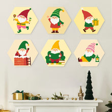 Afbeelding in Gallery-weergave laden, Mini Serie Schilderen op Nummer - Zeshoeken (6 stuks) - Elfenploeg