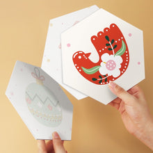 Afbeelding in Gallery-weergave laden, Mini Serie Schilderen op Nummer - Zeshoeken (6 stuks) - Feestdagen-set