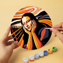 Afbeelding in Gallery-weergave laden, Mini Serie Schilderen op Nummer - Schijven Ø20cm (6 stuks) - Artistieke iconen
