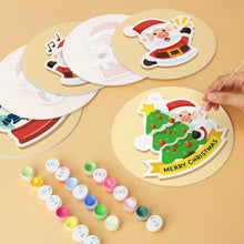 Afbeelding in Gallery-weergave laden, Mini Serie Schilderen op Nummer - Schijven Ø20cm (6 stuks) - Kerstmagie