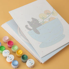 Afbeelding in Gallery-weergave laden, Mini Serie Schilderen op Nummer 15x20cm (6 stuks) - Cat-o-mato-keuken