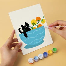 Afbeelding in Gallery-weergave laden, Mini Serie Schilderen op Nummer 15x20cm (6 stuks) - Cat-o-mato-keuken