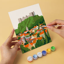 Afbeelding in Gallery-weergave laden, Mini Serie Schilderen op Nummer 15x20cm (6 stuks) - De wereld in kleur