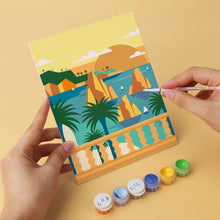 Afbeelding in Gallery-weergave laden, Mini Serie Schilderen op Nummer 15x20cm (6 stuks) - Grand Tour-poster