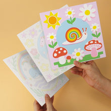 Afbeelding in Gallery-weergave laden, Mini Serie Schilderen op Nummer 20x20cm (6 stuks) - Speelse volkswezens