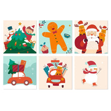 Afbeelding in Gallery-weergave laden, Mini Serie Schilderen op Nummer 20x20cm (6 stuks) - Feestelijke funset
