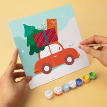 Afbeelding in Gallery-weergave laden, Mini Serie Schilderen op Nummer 20x20cm (6 stuks) - Feestelijke funset