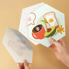 Afbeelding in Gallery-weergave laden, Mini Serie Schilderen op Nummer - Zeshoeken (6 stuks) - Heerlijke ochtenden