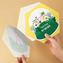 Afbeelding in Gallery-weergave laden, Mini Serie Schilderen op Nummer - Zeshoeken (6 stuks) - Lentevibes