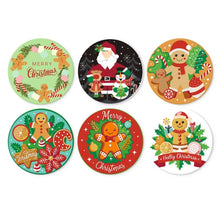 Afbeelding in Gallery-weergave laden, Mini Serie Schilderen op Nummer - Schijven Ø20cm (6 stuks) - Kerstlekkernijen
