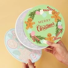 Afbeelding in Gallery-weergave laden, Mini Serie Schilderen op Nummer - Schijven Ø20cm (6 stuks) - Kerstlekkernijen