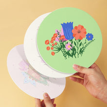 Afbeelding in Gallery-weergave laden, Mini Serie Schilderen op Nummer - Schijven Ø20cm (6 stuks) - De geheime tuin