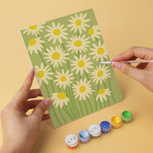 Afbeelding in Gallery-weergave laden, Mini Serie Schilderen op Nummer 15x20cm (6 stuks) - Levendige bloemen