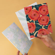 Afbeelding in Gallery-weergave laden, Mini Serie Schilderen op Nummer 15x20cm (6 stuks) - Levendige bloemen