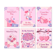 Afbeelding in Gallery-weergave laden, Mini Serie Schilderen op Nummer 15x20cm (6 stuks) - Liefdesbrieven