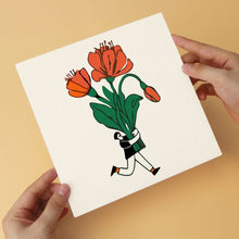 Afbeelding in Gallery-weergave laden, Mini Serie Schilderen op Nummer 20x20cm (6 stuks) - Handgeplukte bloemen