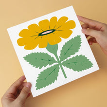Afbeelding in Gallery-weergave laden, Mini Serie Schilderen op Nummer 20x20cm (6 stuks) - Botanisch vormenpatroon
