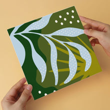 Afbeelding in Gallery-weergave laden, Mini Serie Schilderen op Nummer 20x20cm (6 stuks) - Modern bladpatroon