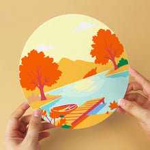 Afbeelding in Gallery-weergave laden, Mini Serie Schilderen op Nummer - Schijven Ø20cm (6 stuks) - Dromerige landschappen 1