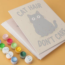 Afbeelding in Gallery-weergave laden, Mini Serie Schilderen op Nummer 15x20cm (6 stuks) - Kattenattitude