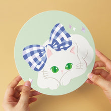 Afbeelding in Gallery-weergave laden, Mini Serie Schilderen op Nummer - Schijven Ø20cm (6 stuks) - Linten en katten