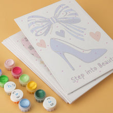 Afbeelding in Gallery-weergave laden, Mini Serie Schilderen op Nummer 15x20cm (6 stuks) - Glamoureuze stappen