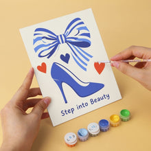 Afbeelding in Gallery-weergave laden, Mini Serie Schilderen op Nummer 15x20cm (6 stuks) - Glamoureuze stappen