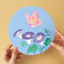 Afbeelding in Gallery-weergave laden, Mini Serie Schilderen op Nummer - Schijven Ø20cm (6 stuks) - Pastelvlinders 2