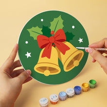 Afbeelding in Gallery-weergave laden, Mini Serie Schilderen op Nummer - Schijven Ø20cm (6 stuks) - Kerstfluisteringen